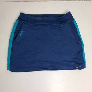 Nike Skort Skirt Size Small Womens Blue Teal Golf Running Tennis